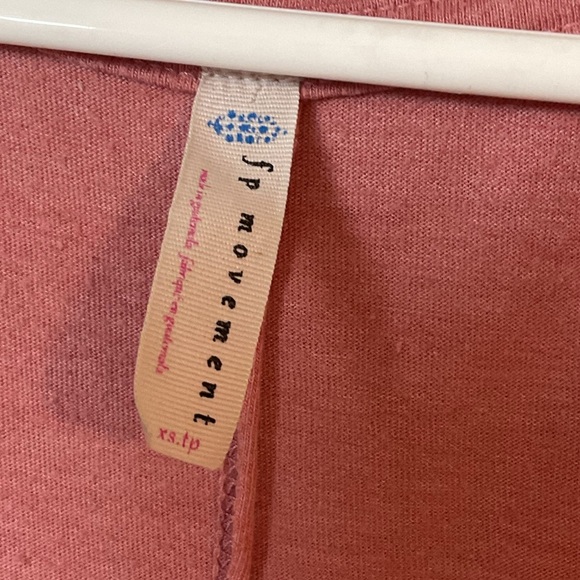 Free People Movement City Vibes Tank in Rosie Size XS - Picture 9 of 10